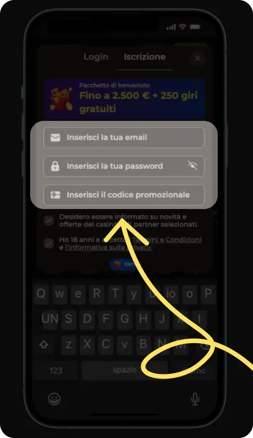 Compila modulo Roulettino